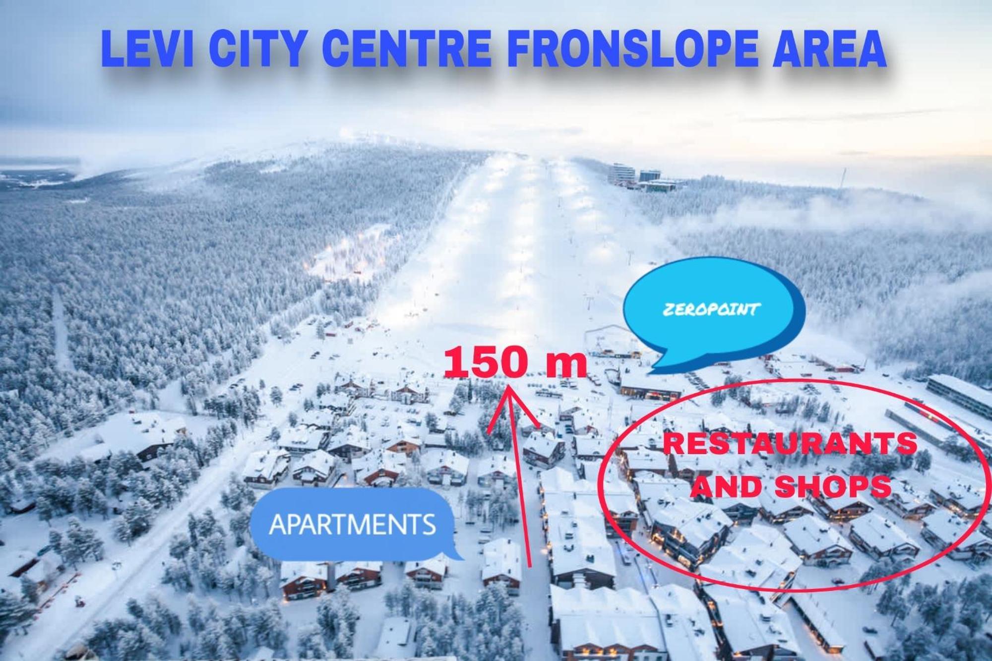 Levillenet Levi Centre Chalets Esterno foto